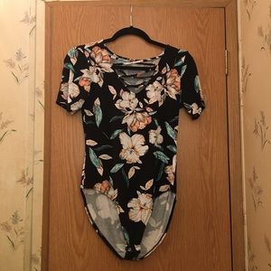 Floral (bodysuit?)
